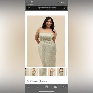 Park and Fifth Co Maxine dress in buttercup size L